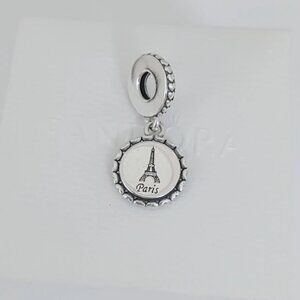 Pandora Paris Eiffel Tower Exclusive Dangle Charm with box